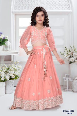 Lovely peach pink lehenga