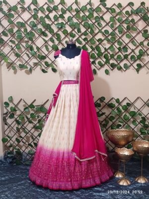 Regal Aura Pattu Lehenga