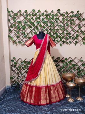 Regal Aura Pattu Lehenga
