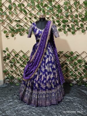 Regal Aura Pattu Lehenga