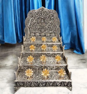 German silver Simhasanam
