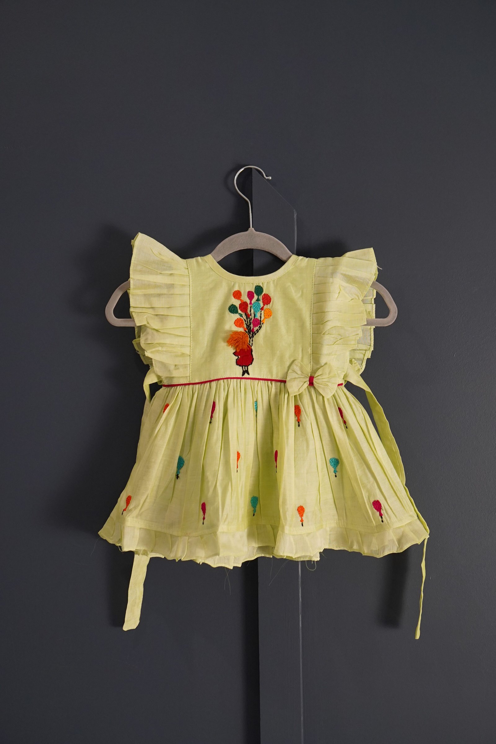Chanderi Frocks for kids