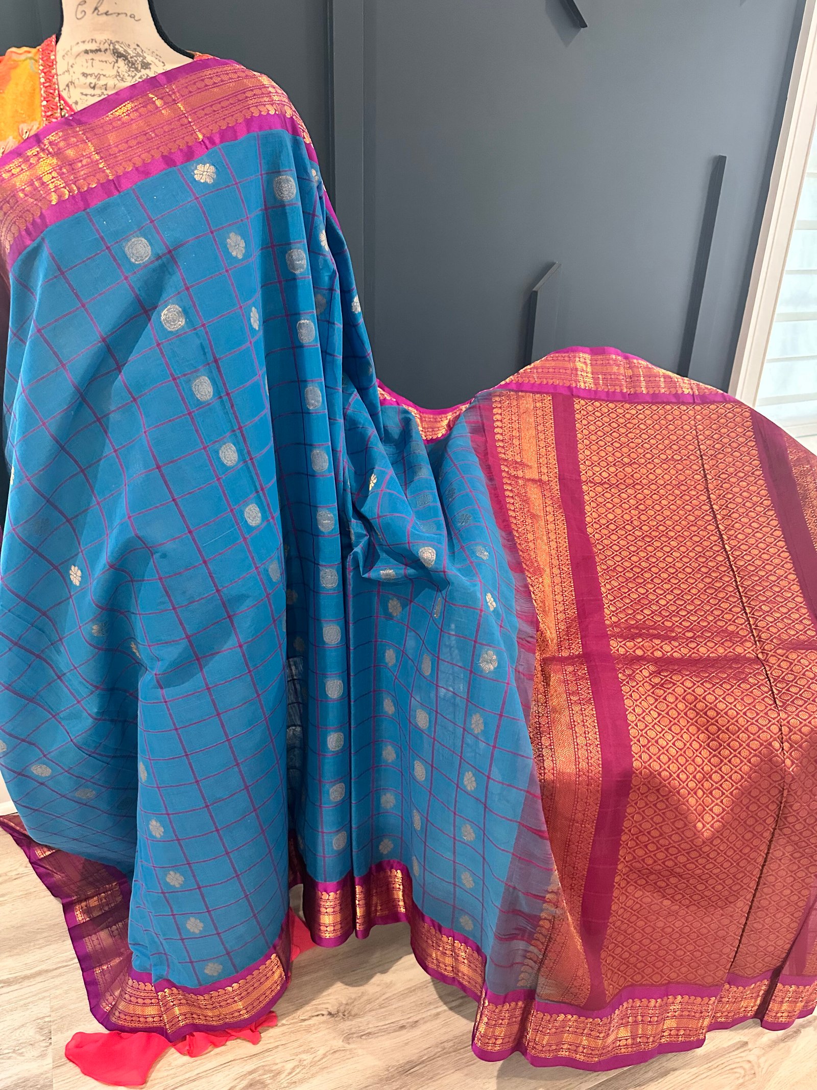 Gadwal cotton saree